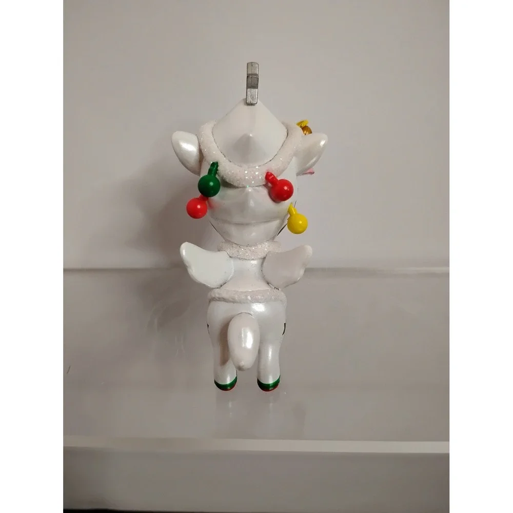 Tokidoki Unicorno Holiday Angelic Vinyl Figure White Christmas Star 3in